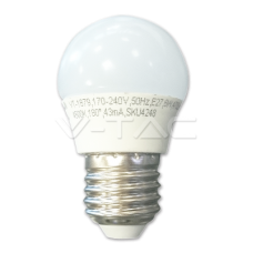 LED spuldze - LED Bulb - 6W E27 G45 4500K